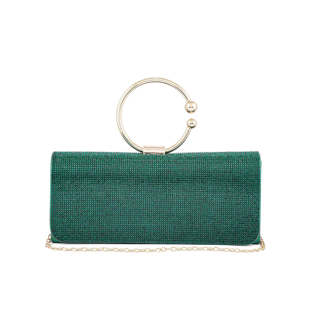 Green Fancy Clutch P24329 - Image 2