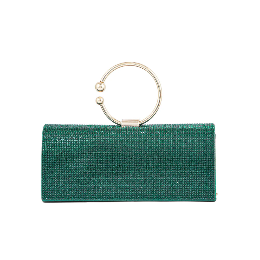 Green Fancy Clutch P24329 - Image 4
