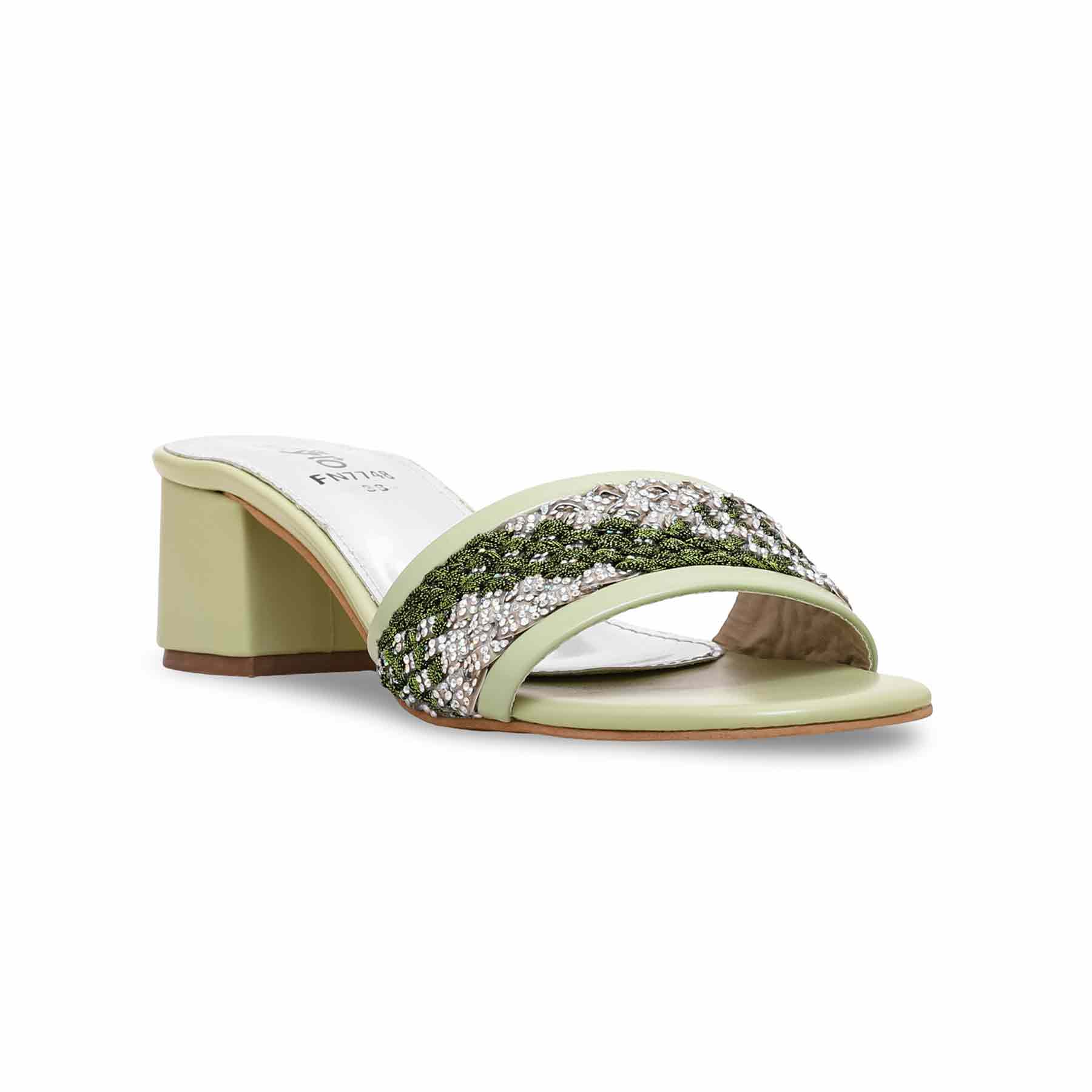 Green Fancy Slipper FN7748 - Image 2