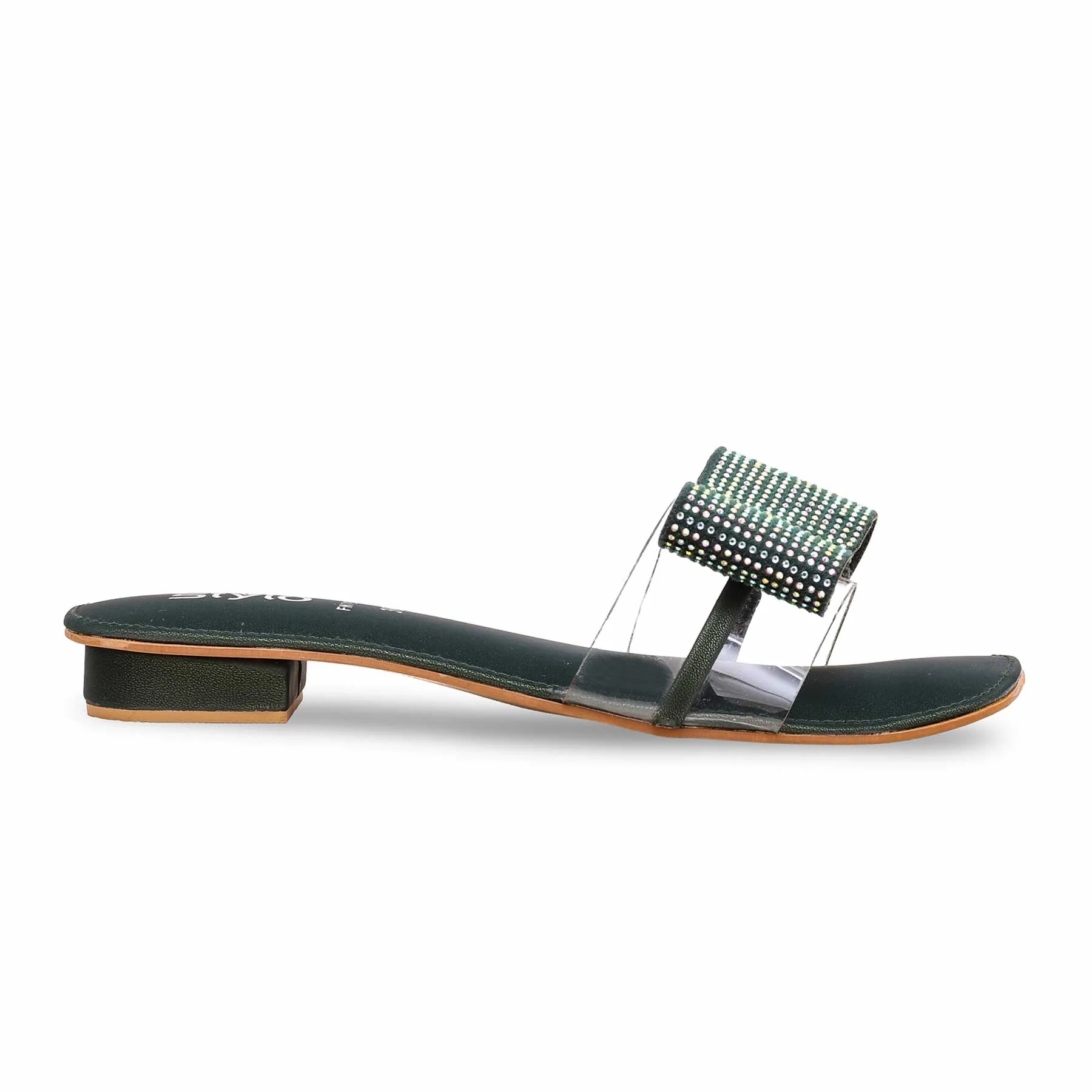 Green Fancy Slipper FN7874 - Image 2