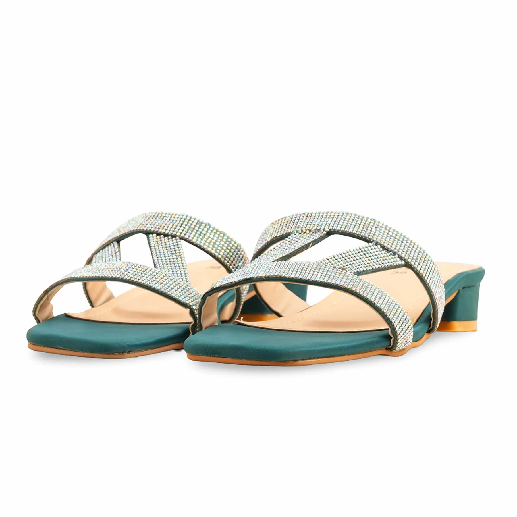 Green Fancy Slipper FN7964 - Image 3