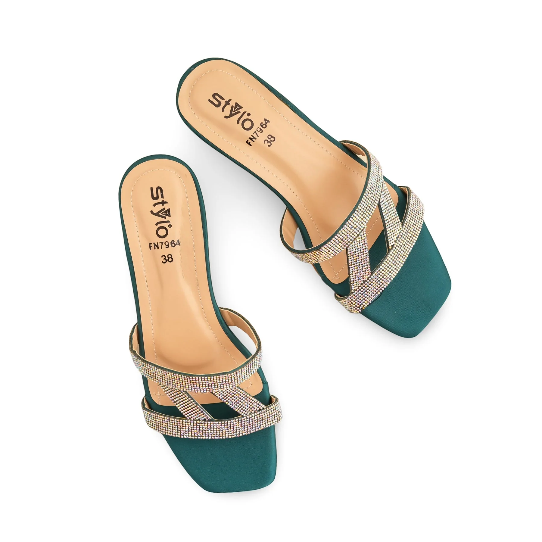 Green Fancy Slipper FN7964 - Image 5
