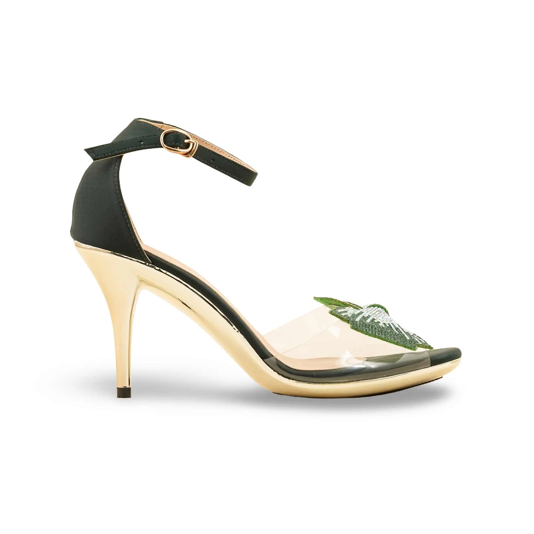 Green Fancy Bridal Sandal FN6043 - Image 2