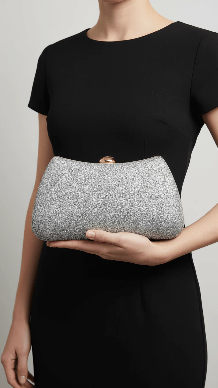 Green Formal Clutch For Ladies P15705
