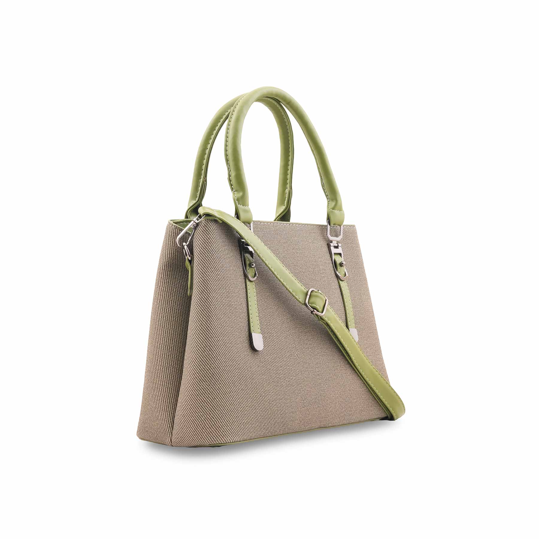 Green Formal Hand Bag For Ladies P36535 - Image 3