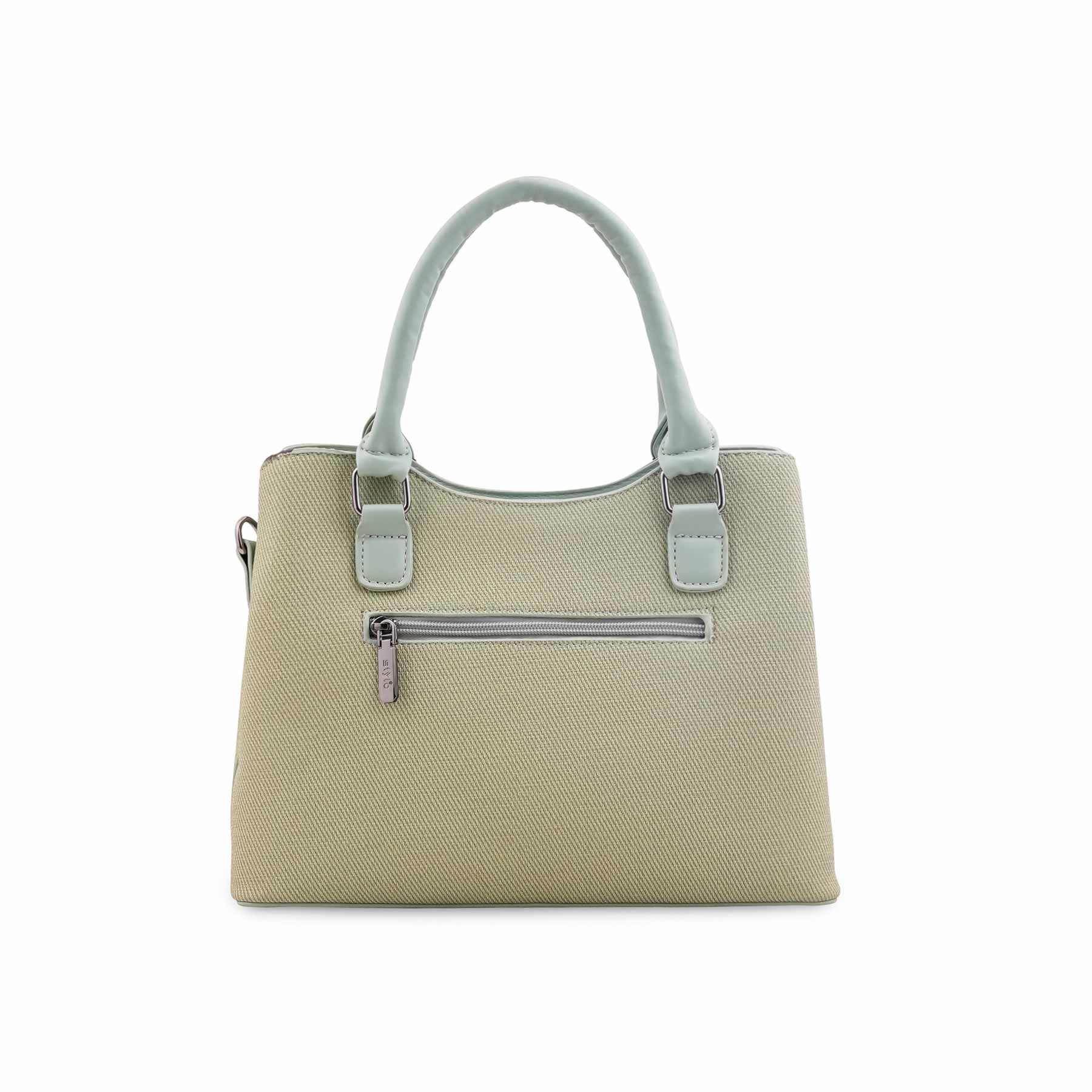 Green Formal Hand Bag For Ladies P36626 - Image 6