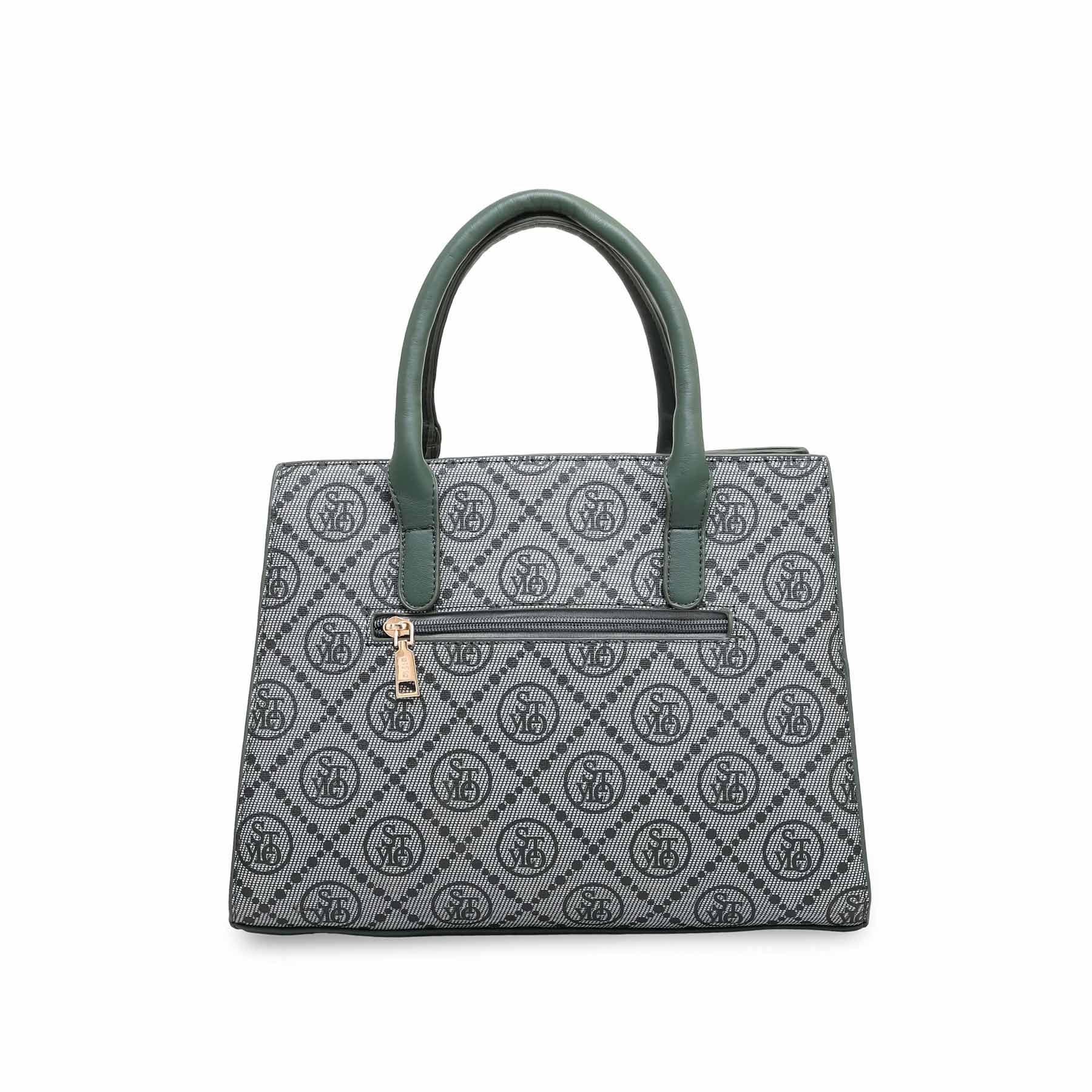 Green Formal Hand Bag P36052 - Image 3
