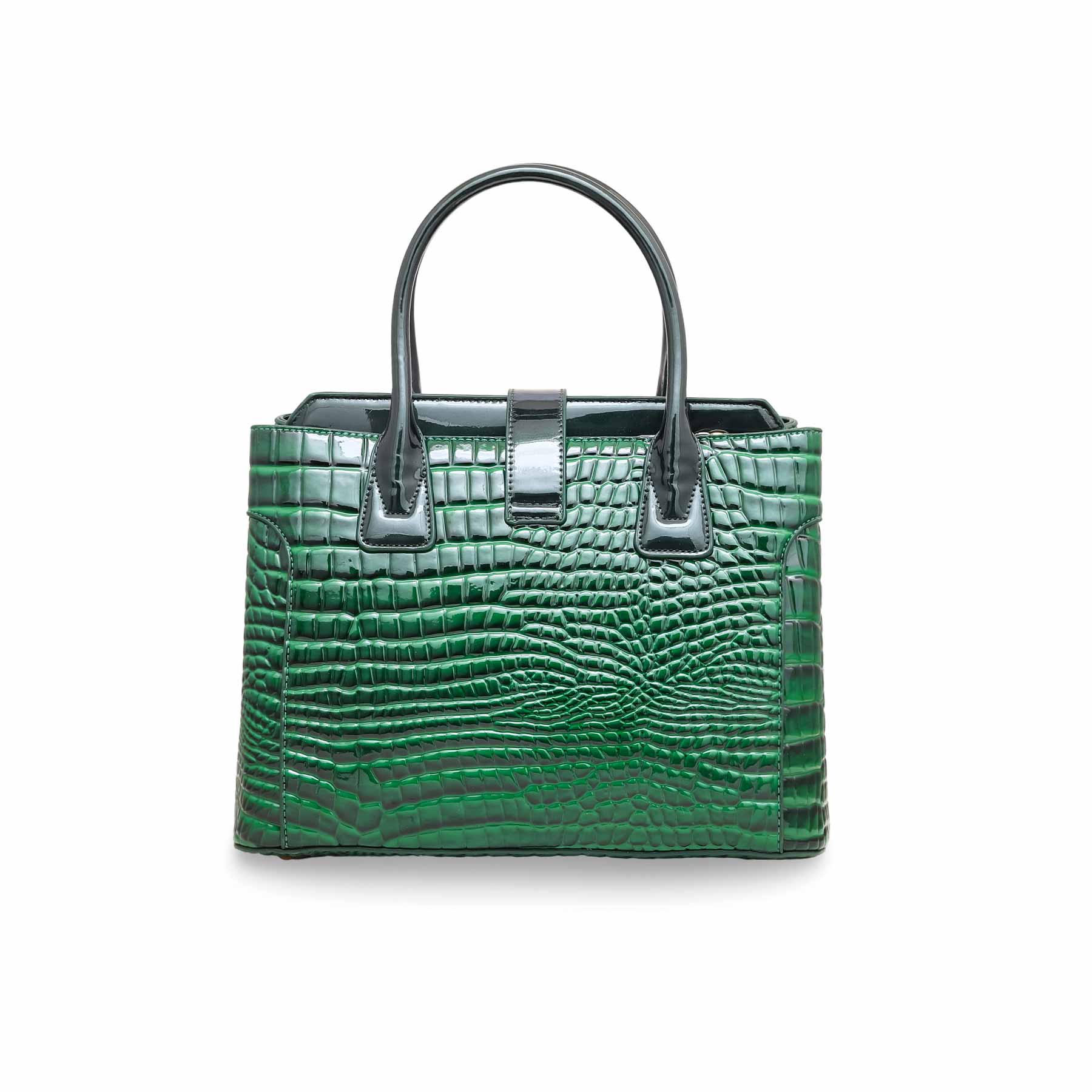 Green Formal Hand Bag P36125 - Image 3