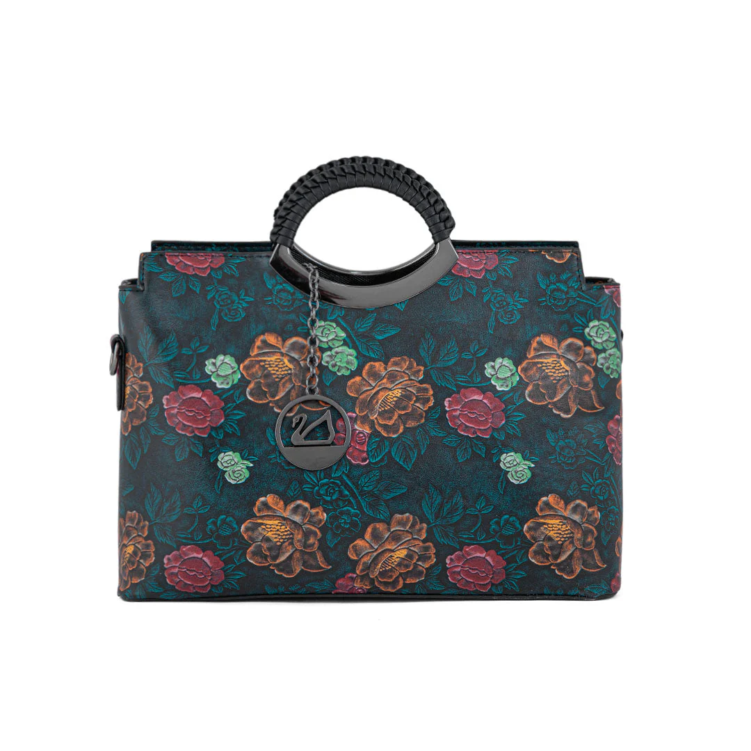 Green Formal Hand Bag P36169 - Image 2