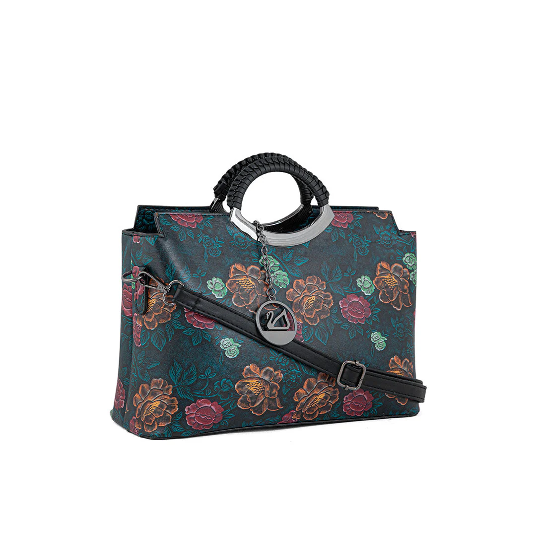 Green Formal Hand Bag P36169 - Image 3
