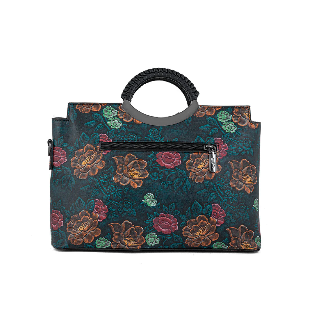 Green Formal Hand Bag P36169 - Image 4