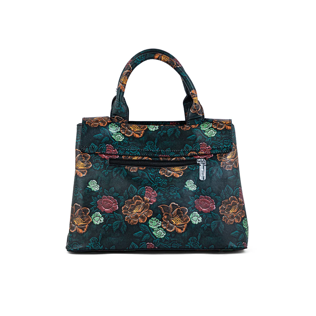 Green Formal Hand Bag P36181 - Image 3