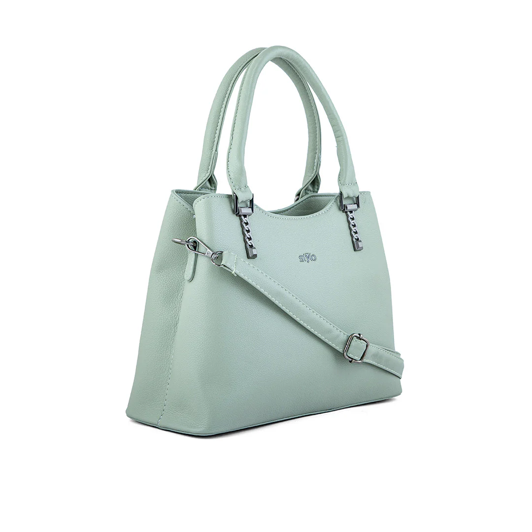 Green Formal Hand Bag P36239 - Image 2