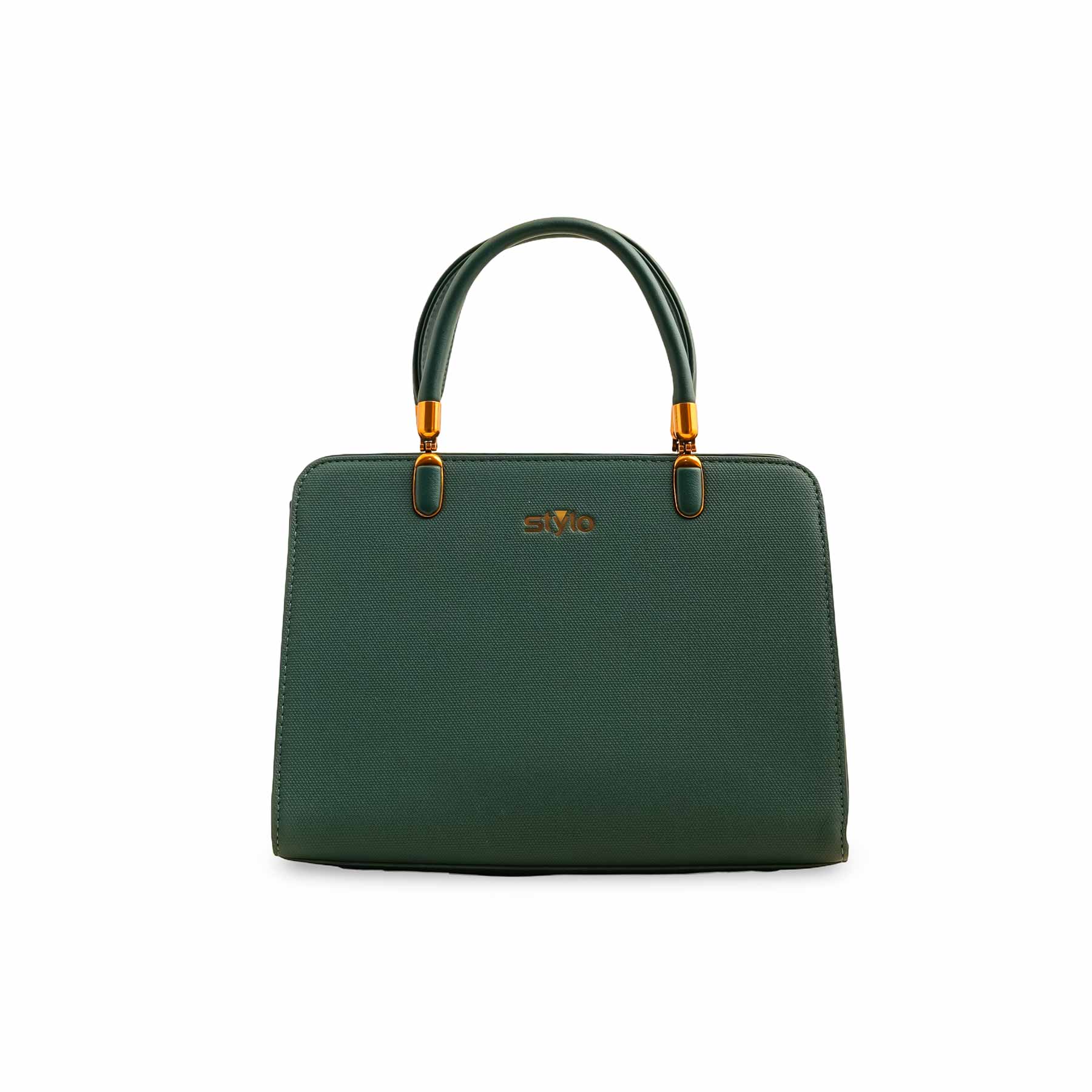 Green Formal Hand Bag P36380 - Image 3