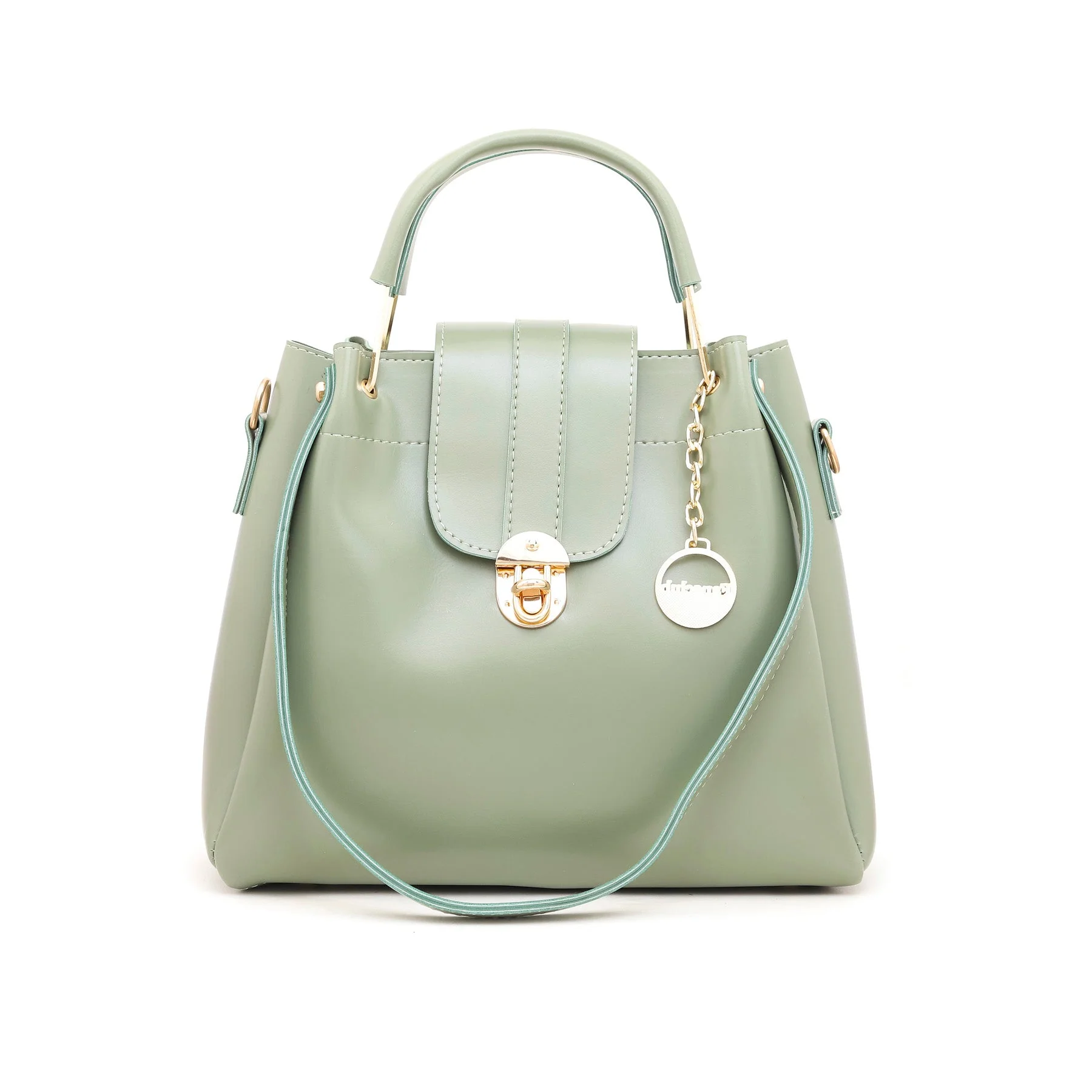 Green Formal Hand Bag P55296 - Image 2