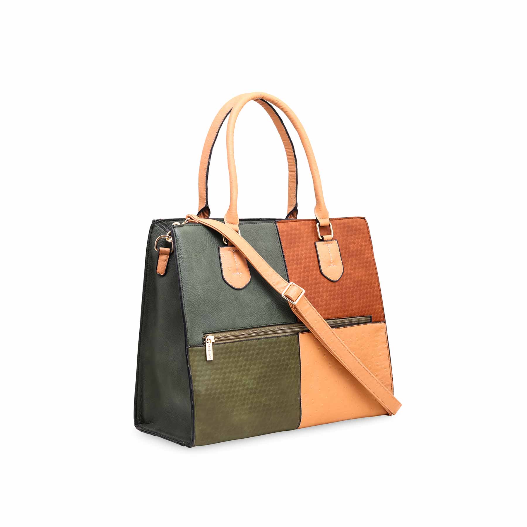 Green Formal Hand Bag P55575 - Image 2