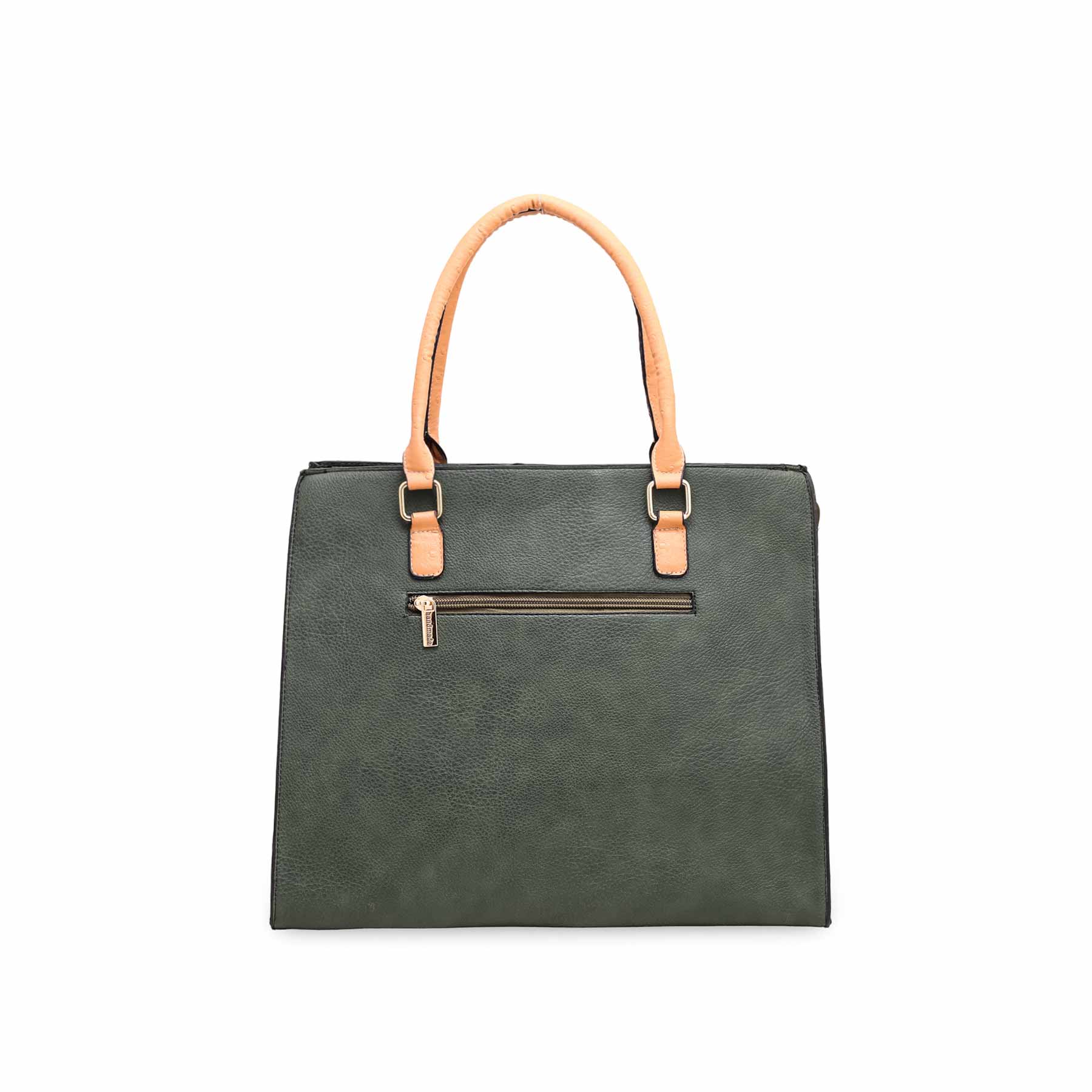 Green Formal Hand Bag P55575 - Image 3