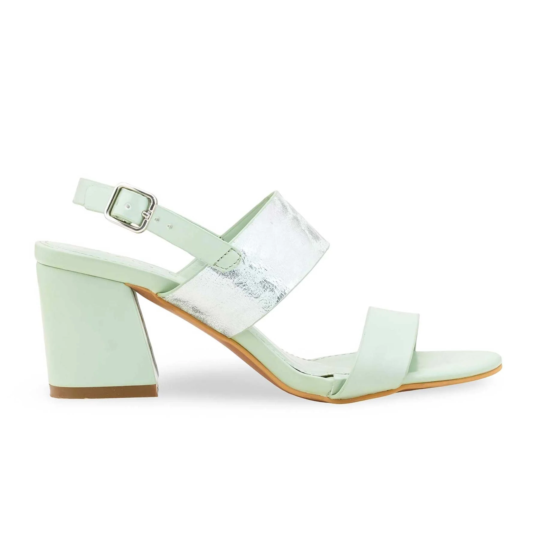 Green Formal Sandal For Women FR5472 - Image 2
