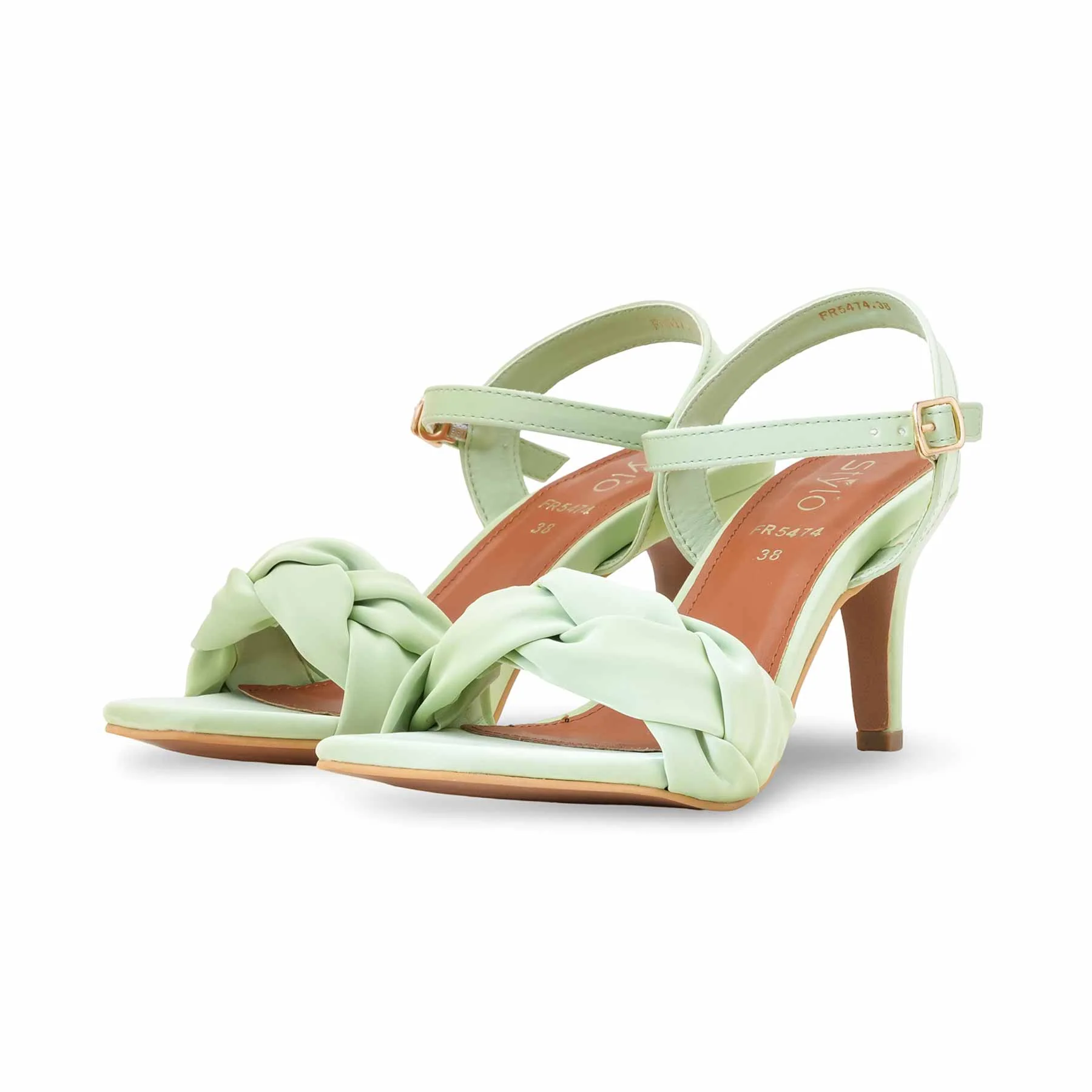 Green Formal Sandal For Women FR5474 - Image 3