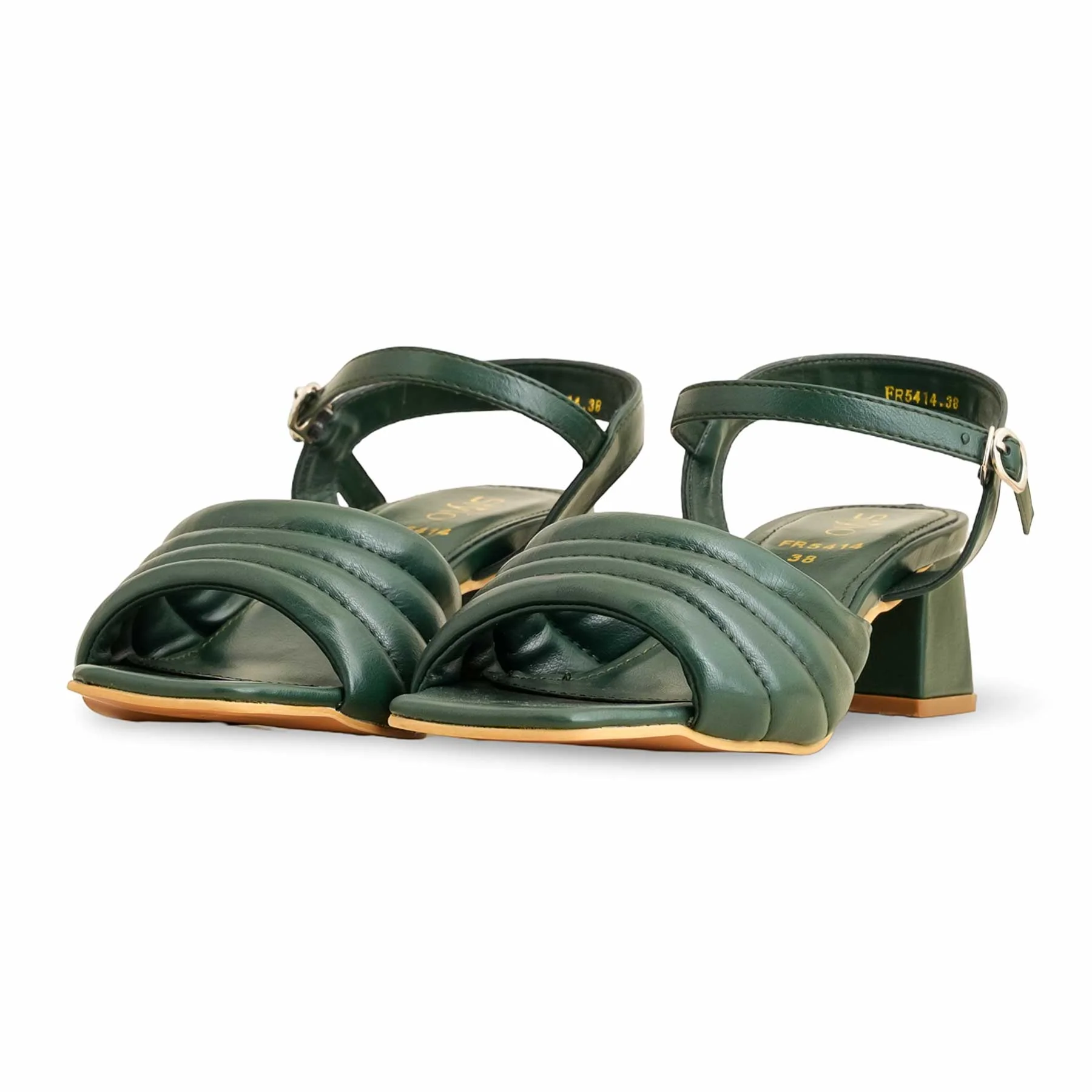 Green Formal Sandal FR5414 - Image 3