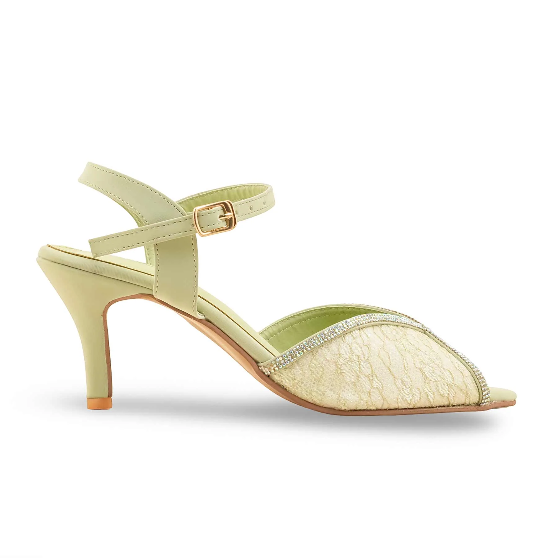 Green Formal Sandal FR5453 - Image 2
