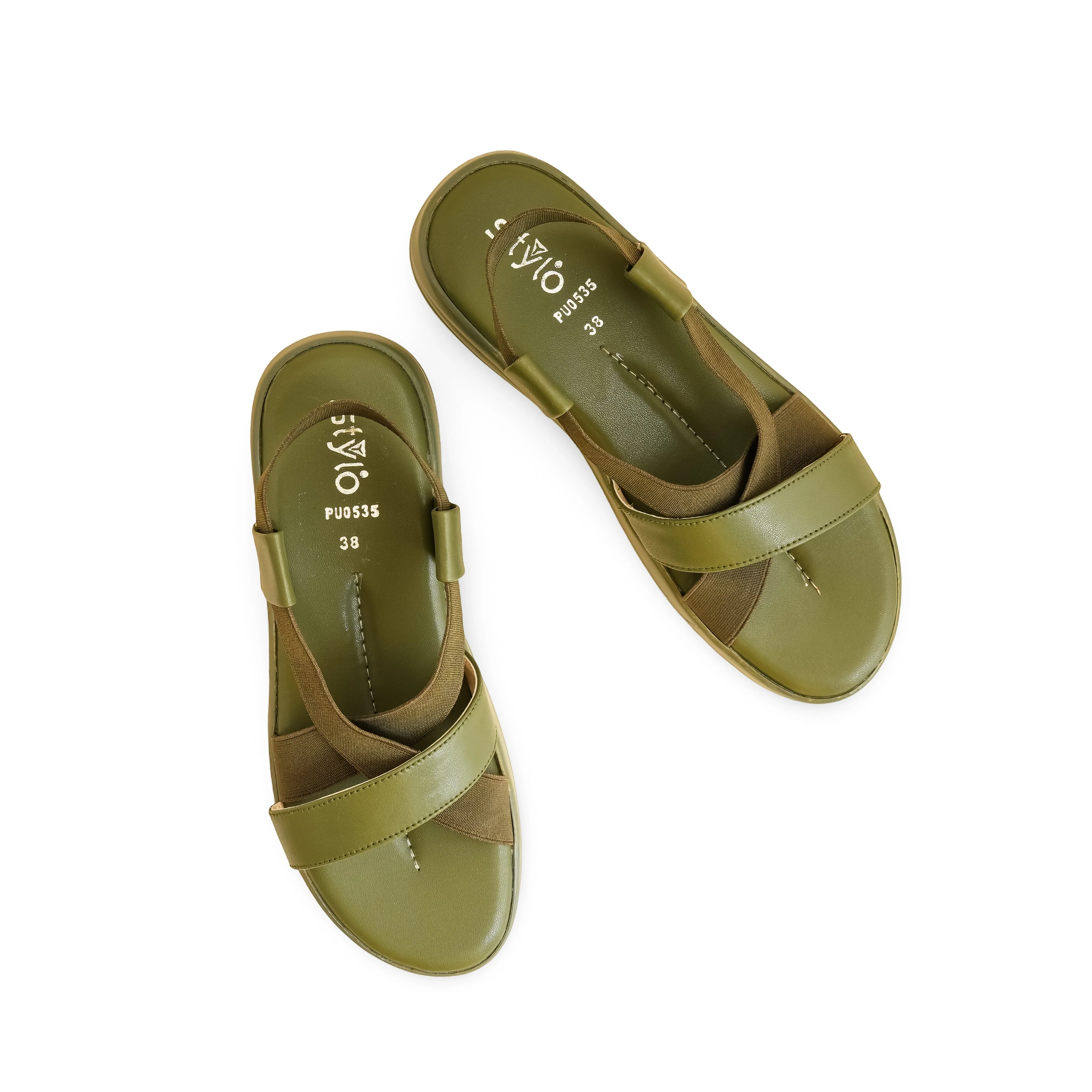Green Formal Sandal PU0535 - Image 5