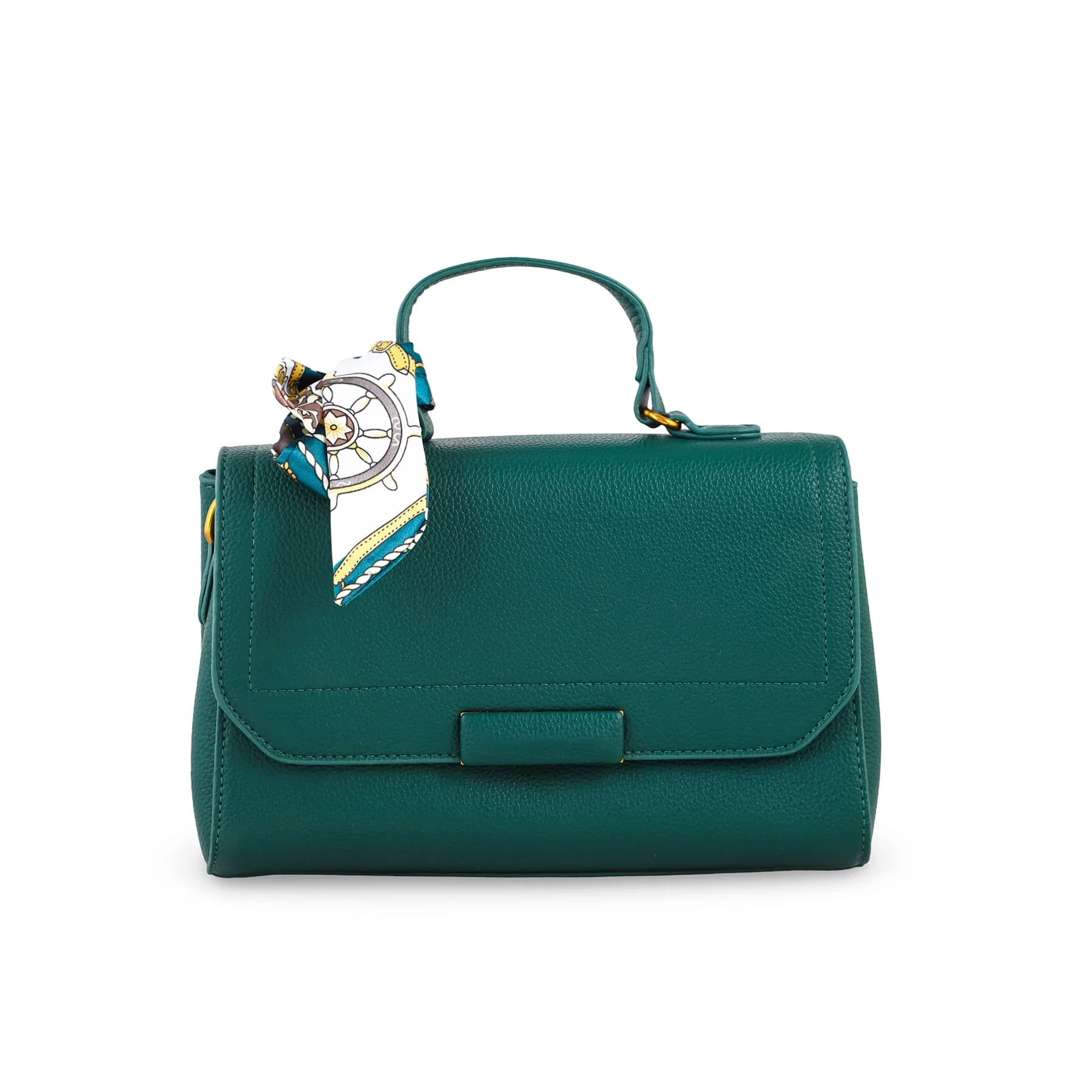 Green Formal Shoulder Bag For Ladies P36300 - Image 2