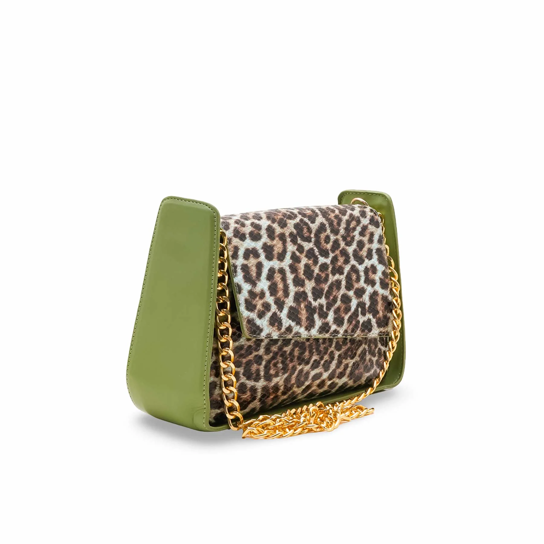 Green Formal Shoulder Bag For Ladies P55862 - Image 3