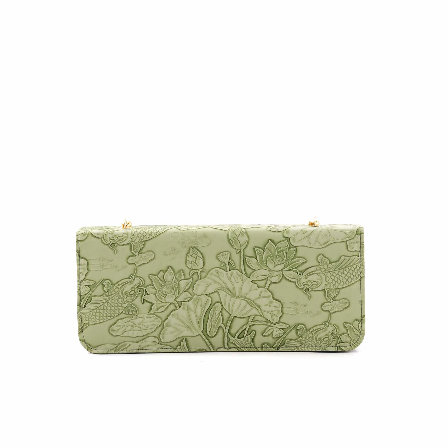Green Formal Shoulder Bag For Women P56309 - Image 2