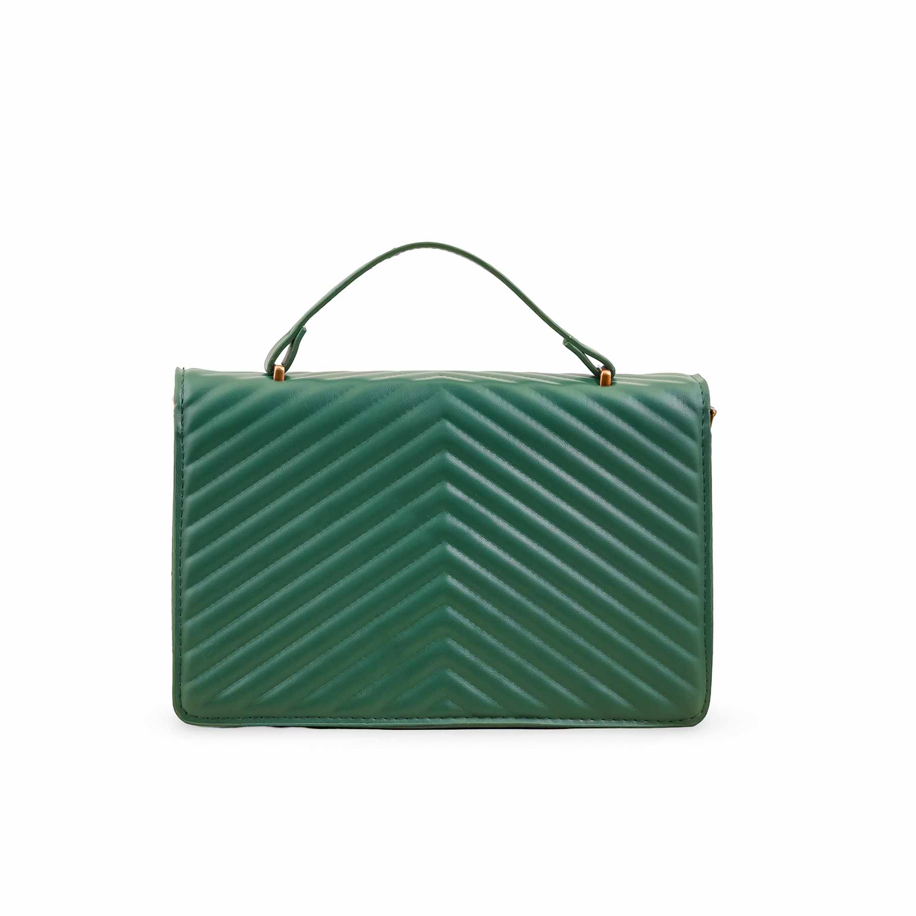 Green Formal Shoulder Bag P36143 - Image 4