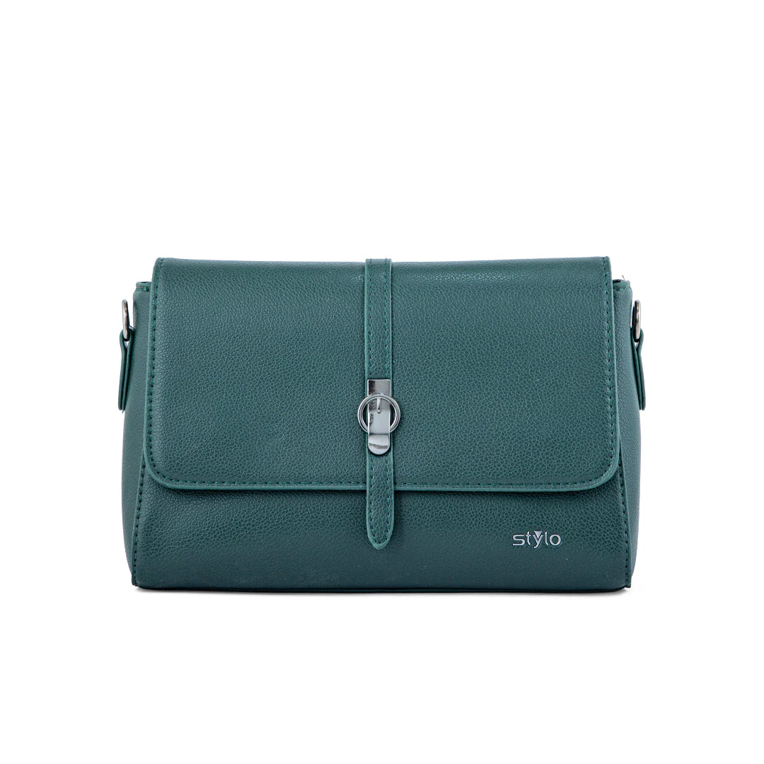 Green Formal Shoulder Bag P36241 - Image 2