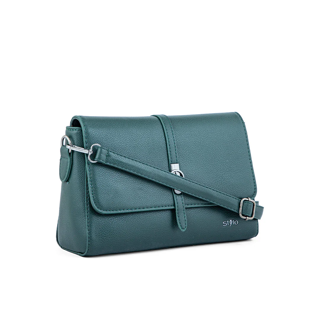 Green Formal Shoulder Bag P36241 - Image 3