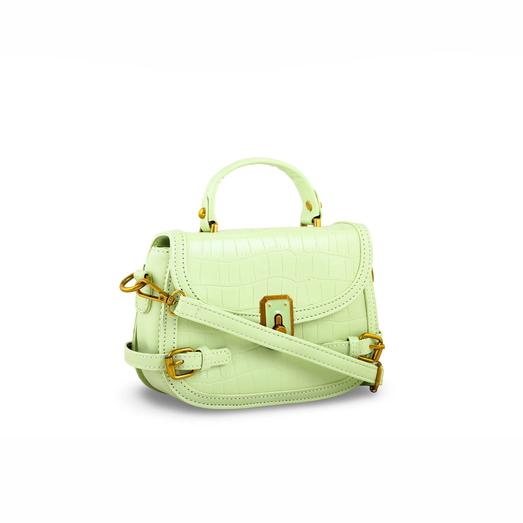Green Formal Shoulder Bag P36303 - Image 3