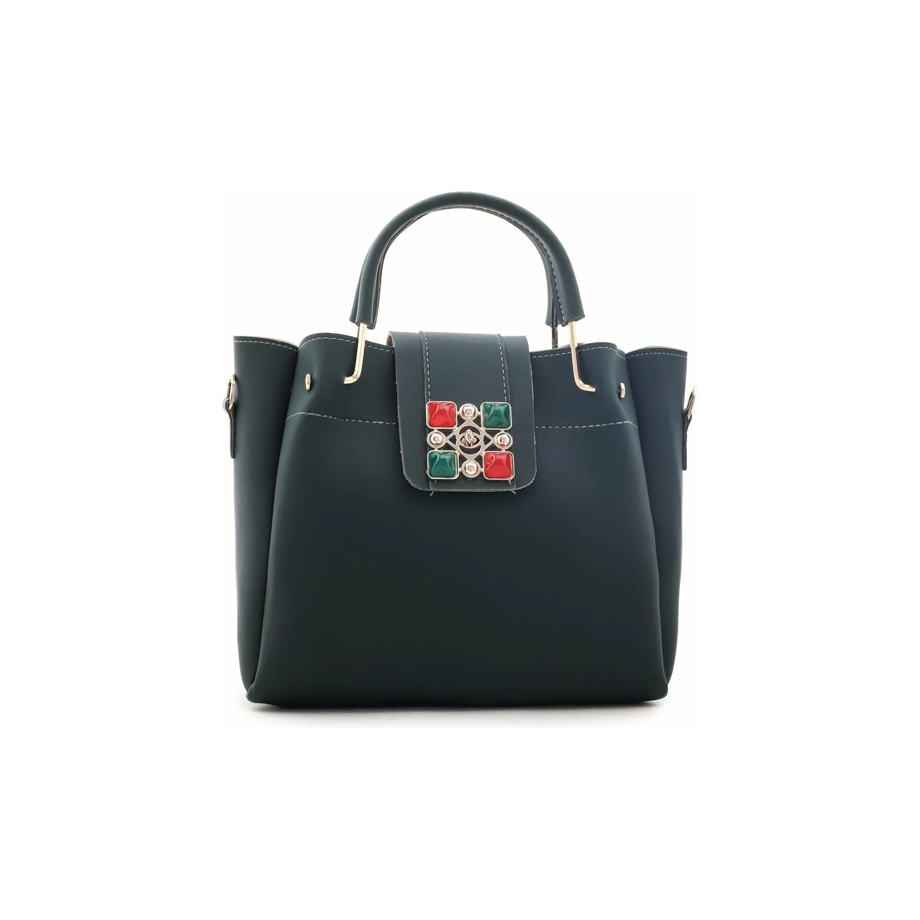 Green Formal Shoulder Bag P54280 - Image 2