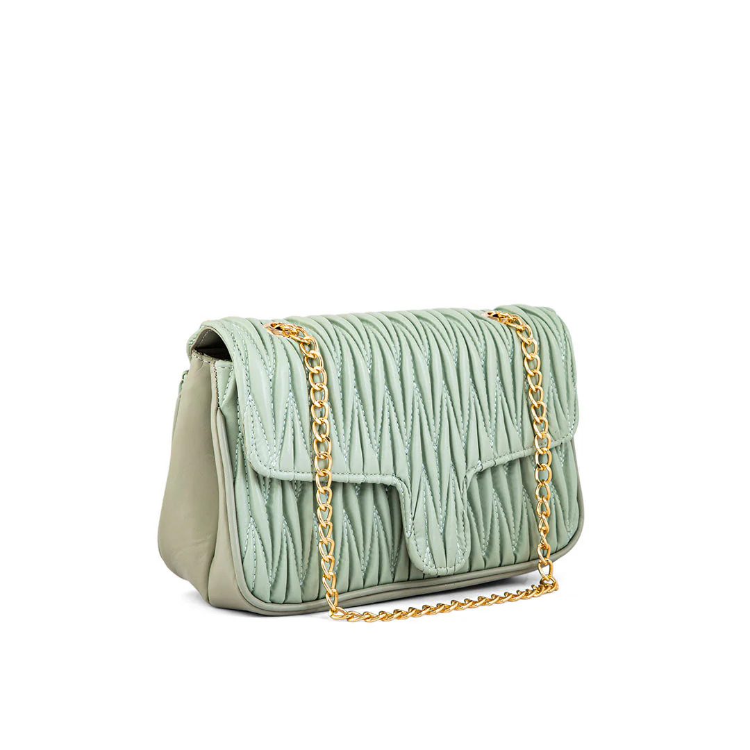 Green Formal Shoulder Bag P55620 - Image 2