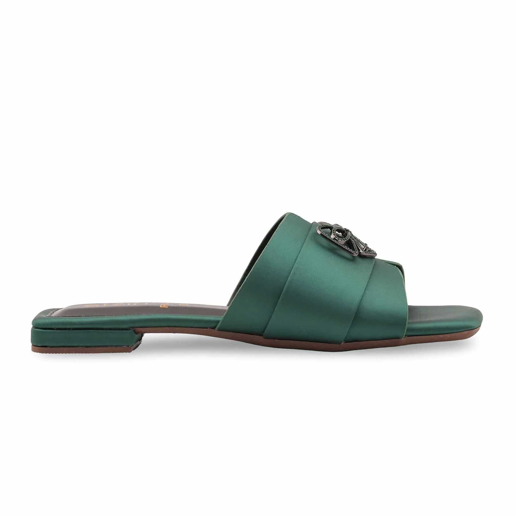 Green Formal Slipper For Ladies FR8434 - Image 2