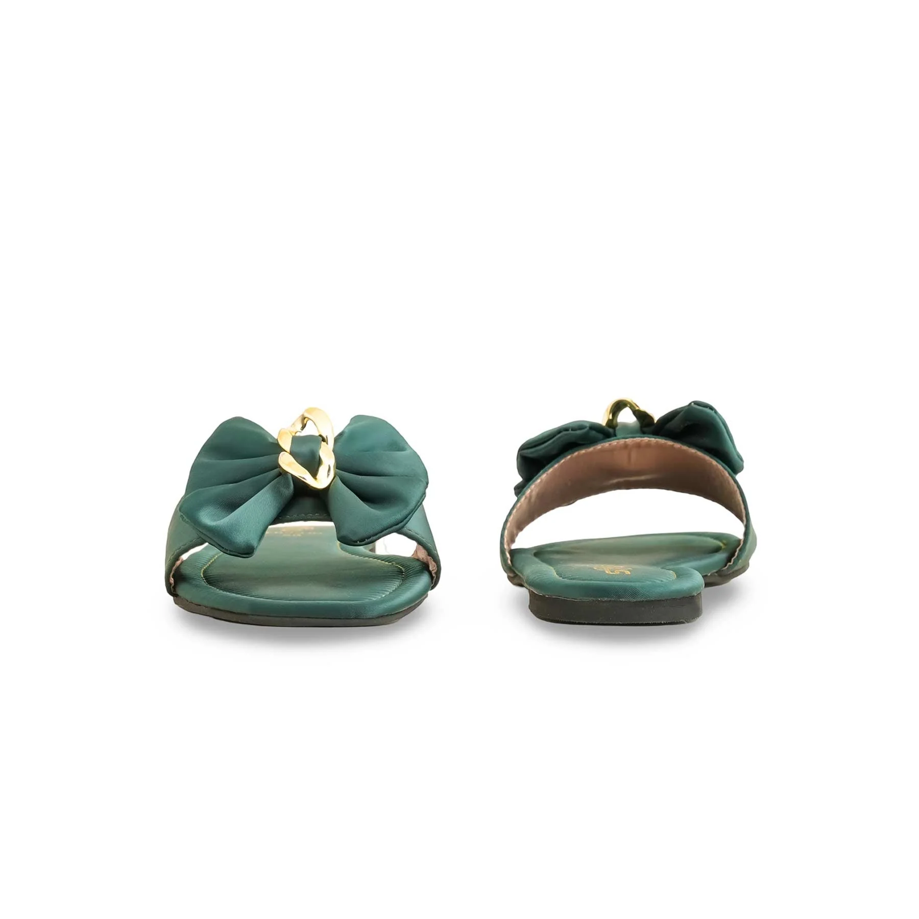 Green Formal Slipper For Women FR8310 - Image 4