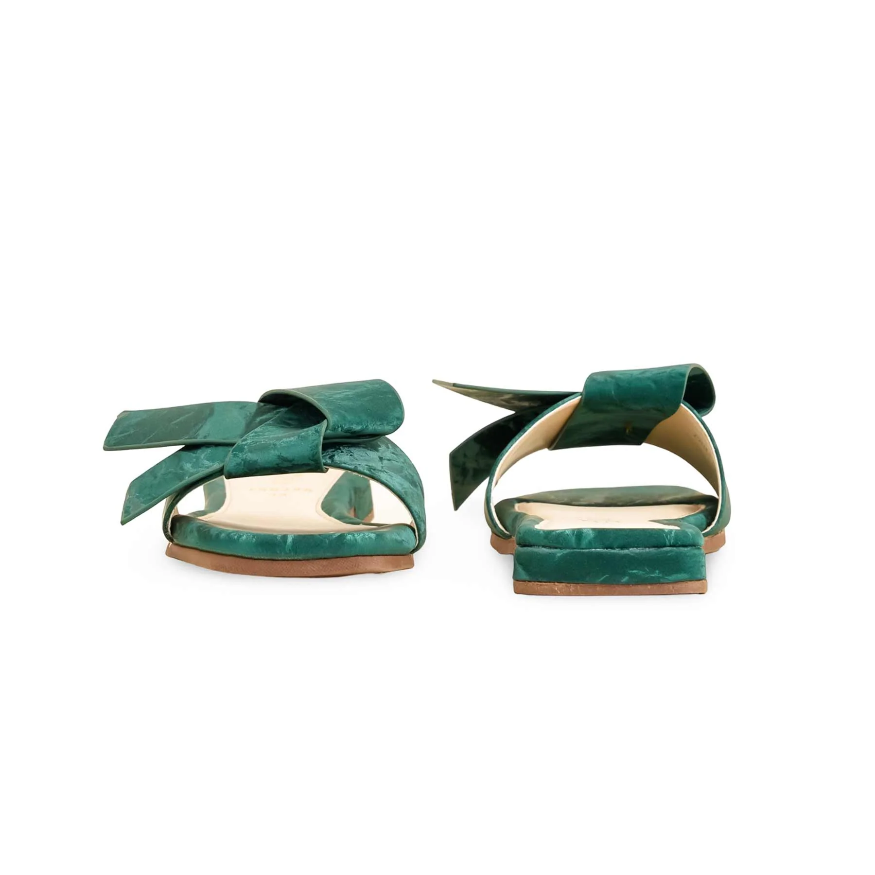 Green Formal Slipper For Women FR8345 - Image 4