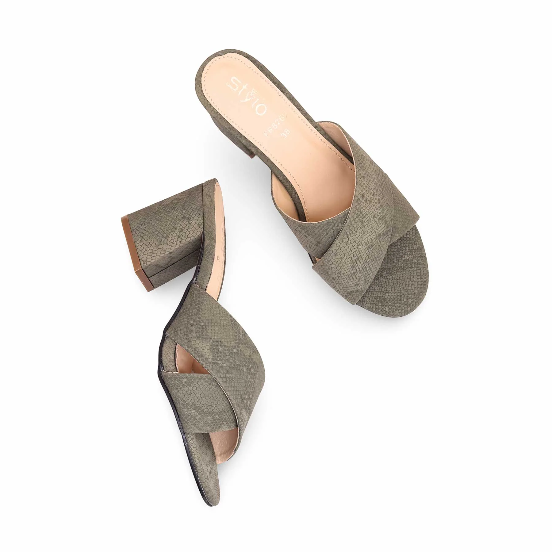 Green Formal Slipper FR8269 - Image 4