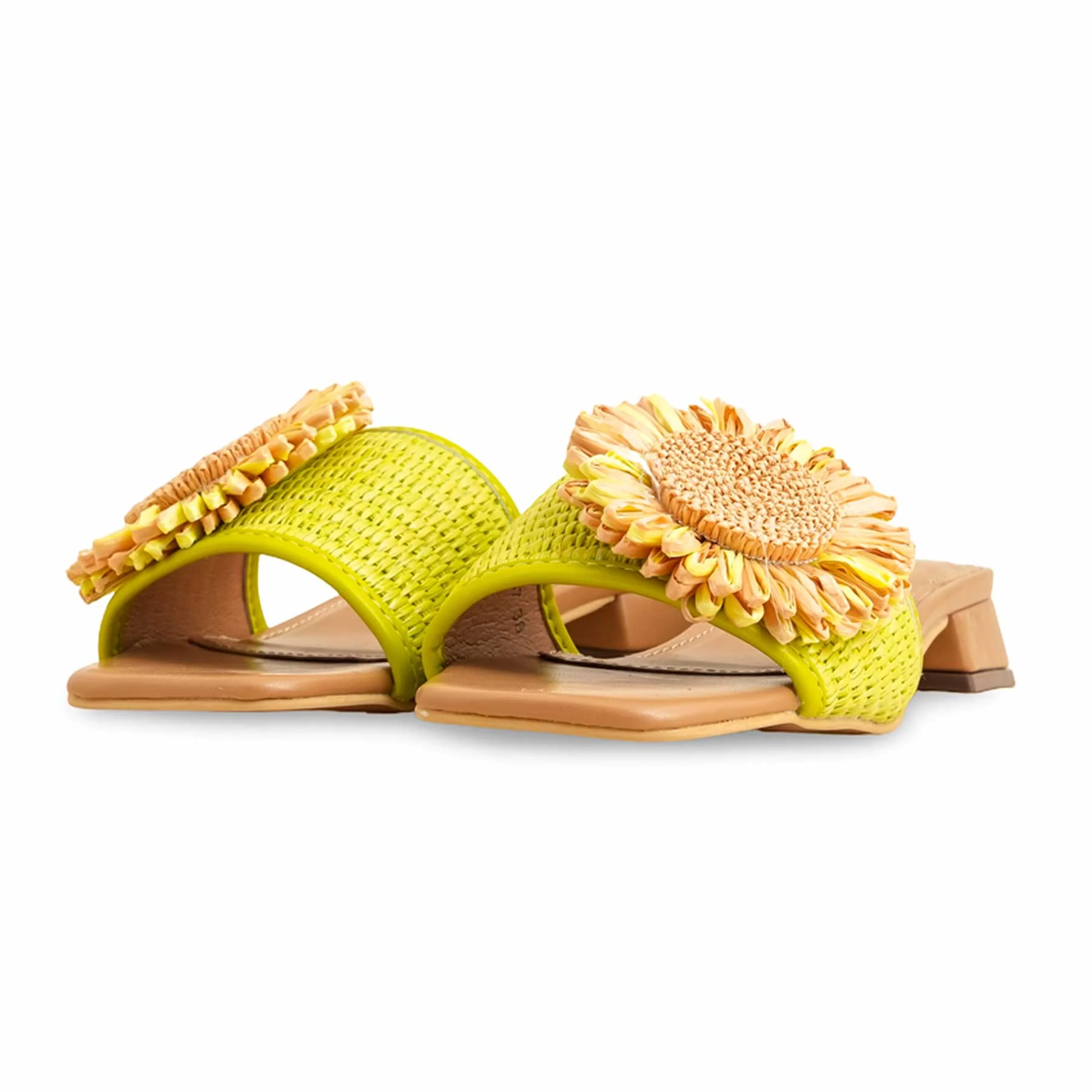 Green Formal Slipper FR8357 - Image 3