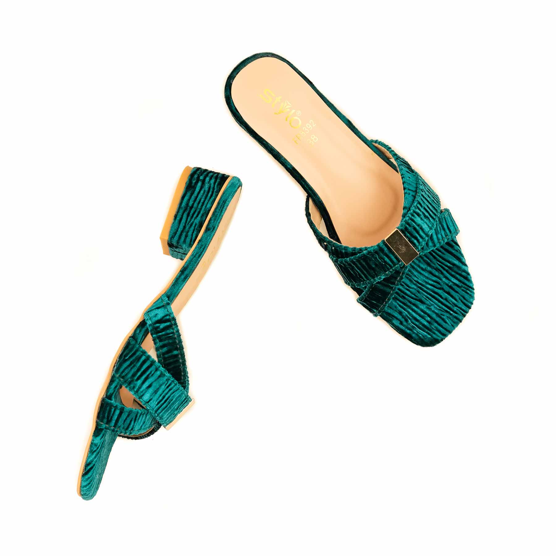 Green Formal Slipper FR8392 - Image 5