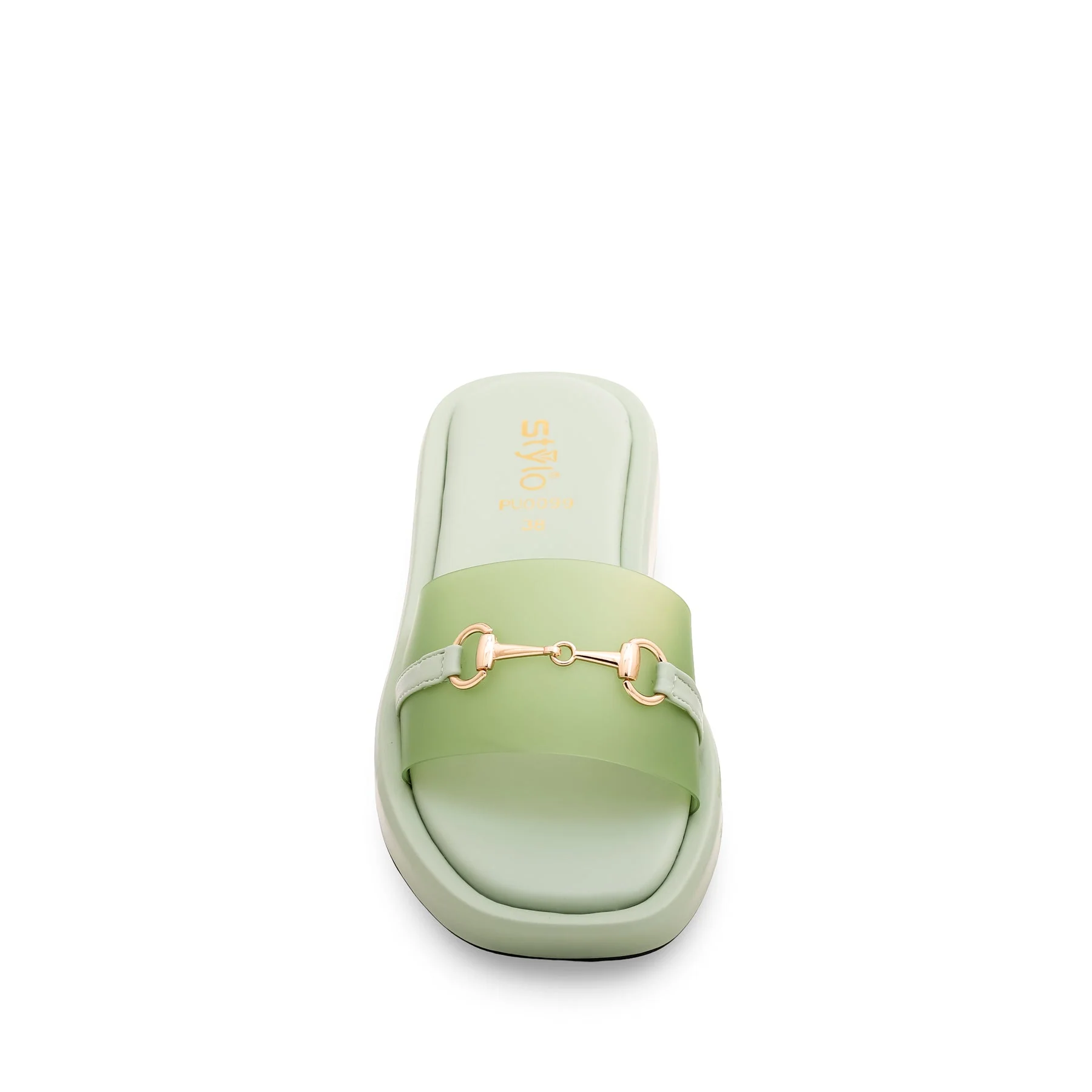 Green Formal Slipper PU0099 - Image 3