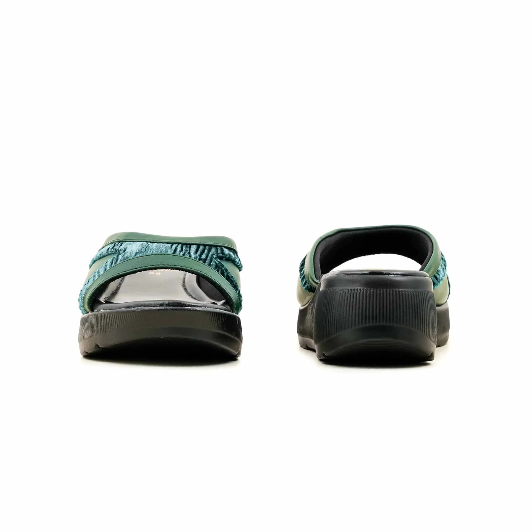 Green Formal Slipper PU0560 - Image 4