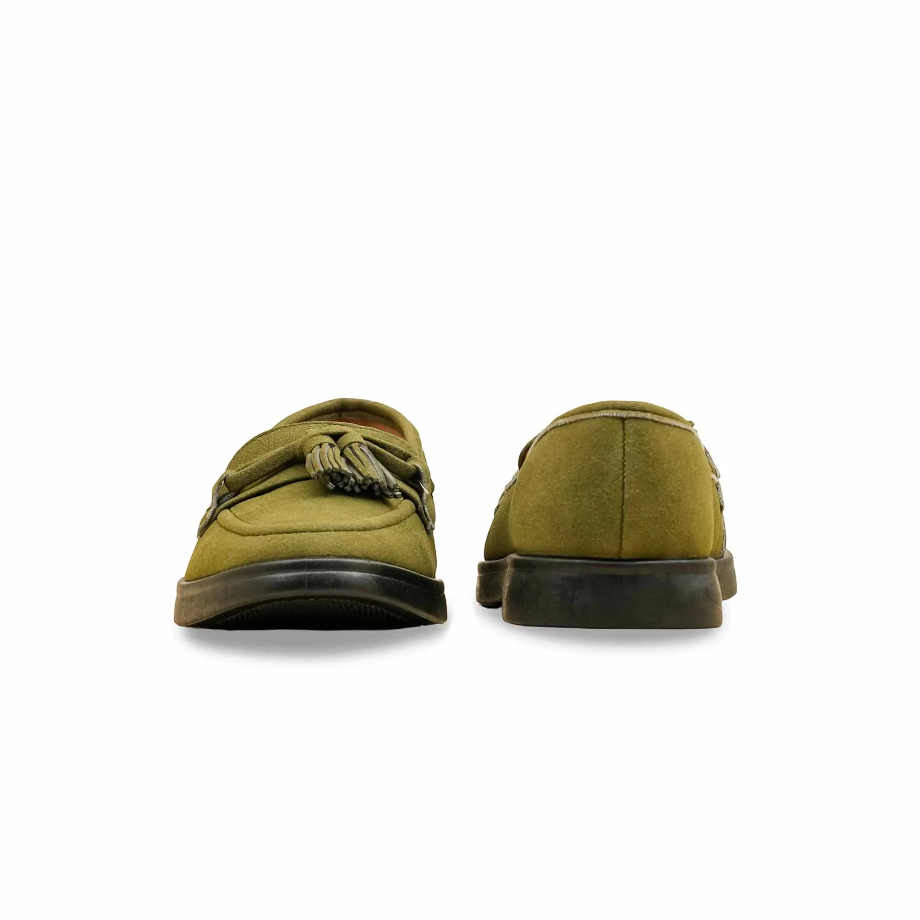 Green Moccasin For Ladies WN1225 - Image 4