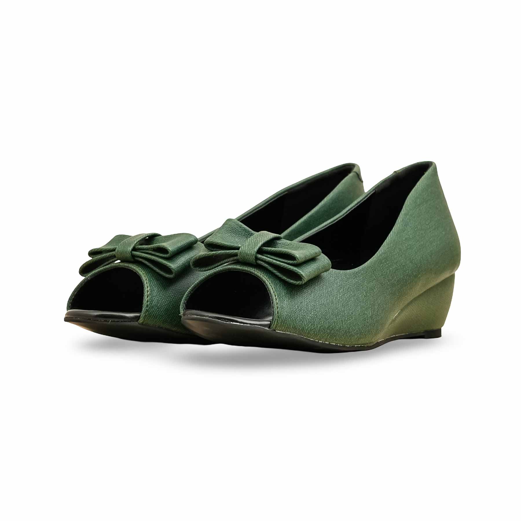 Green Peep Toes For Ladies WN8090 - Image 3