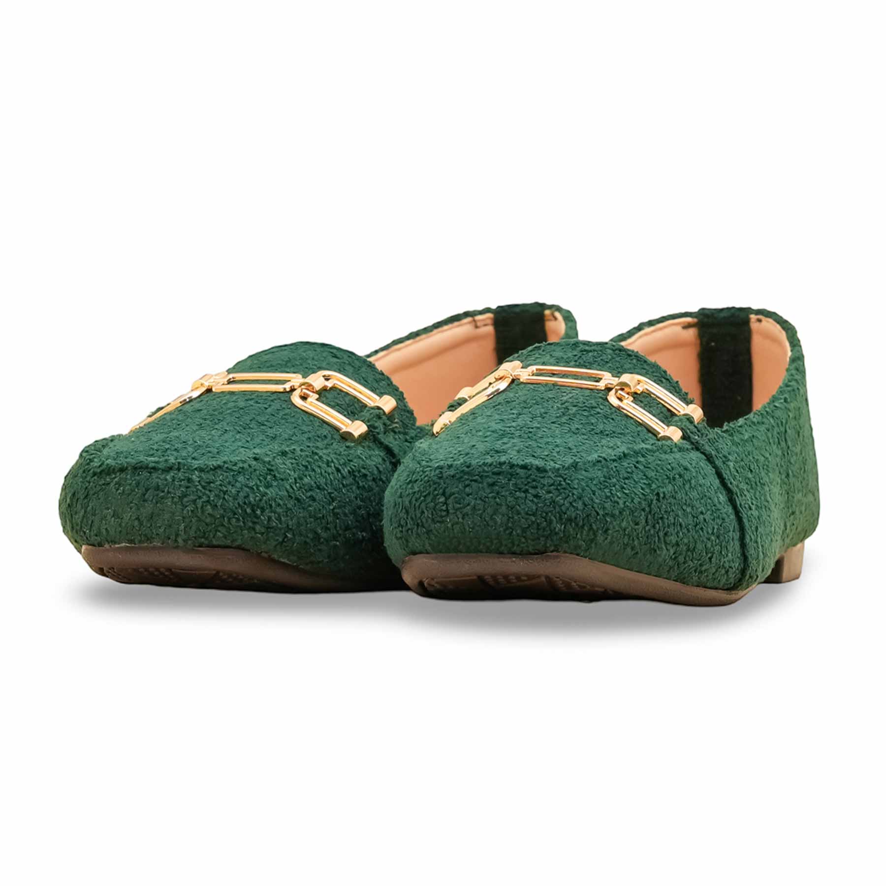 Green Pumps For Ladies WN1257 - Image 3