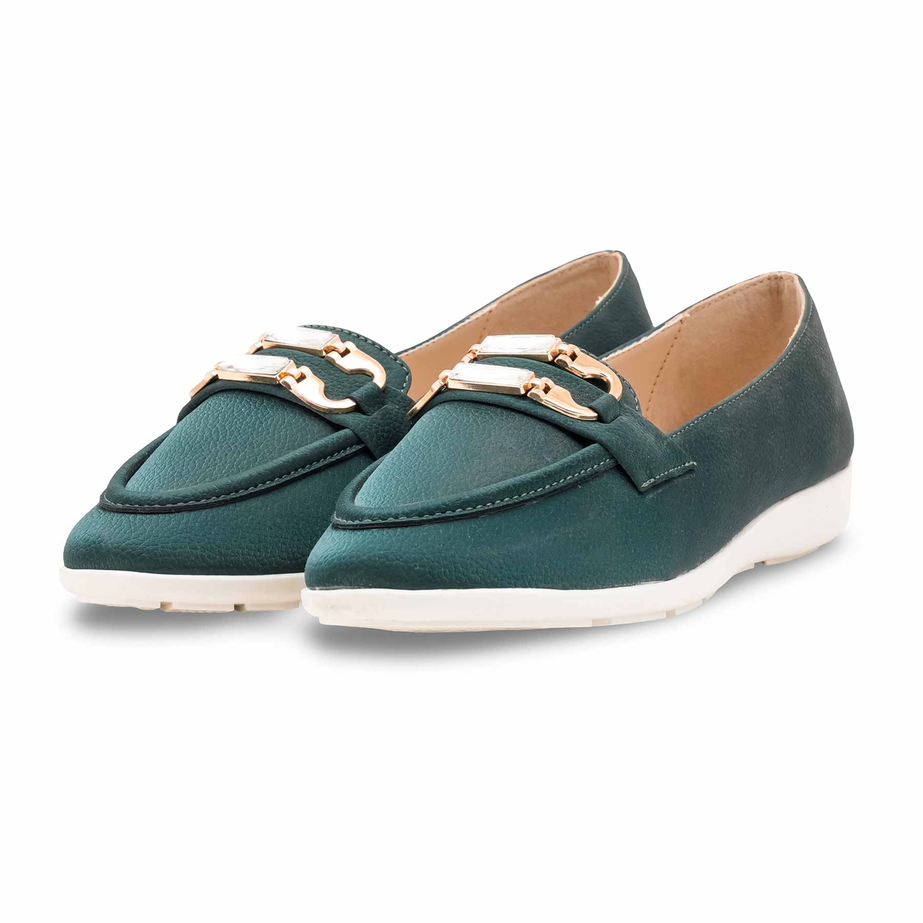Green Pumps For Ladies WN1272 - Image 4