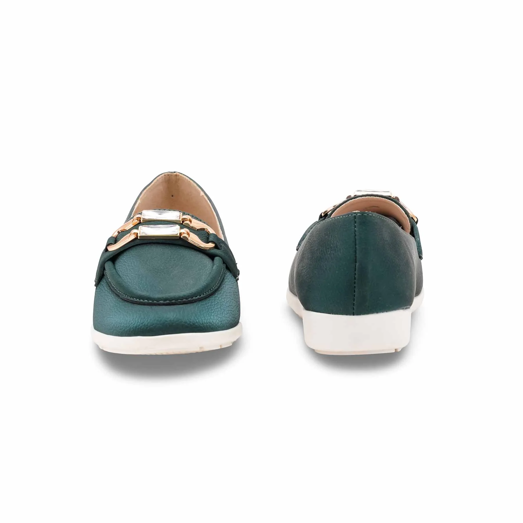 Green Pumps For Ladies WN1272 - Image 5