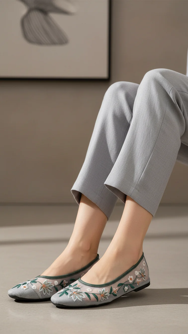 Green Pumps For Ladies WN1329