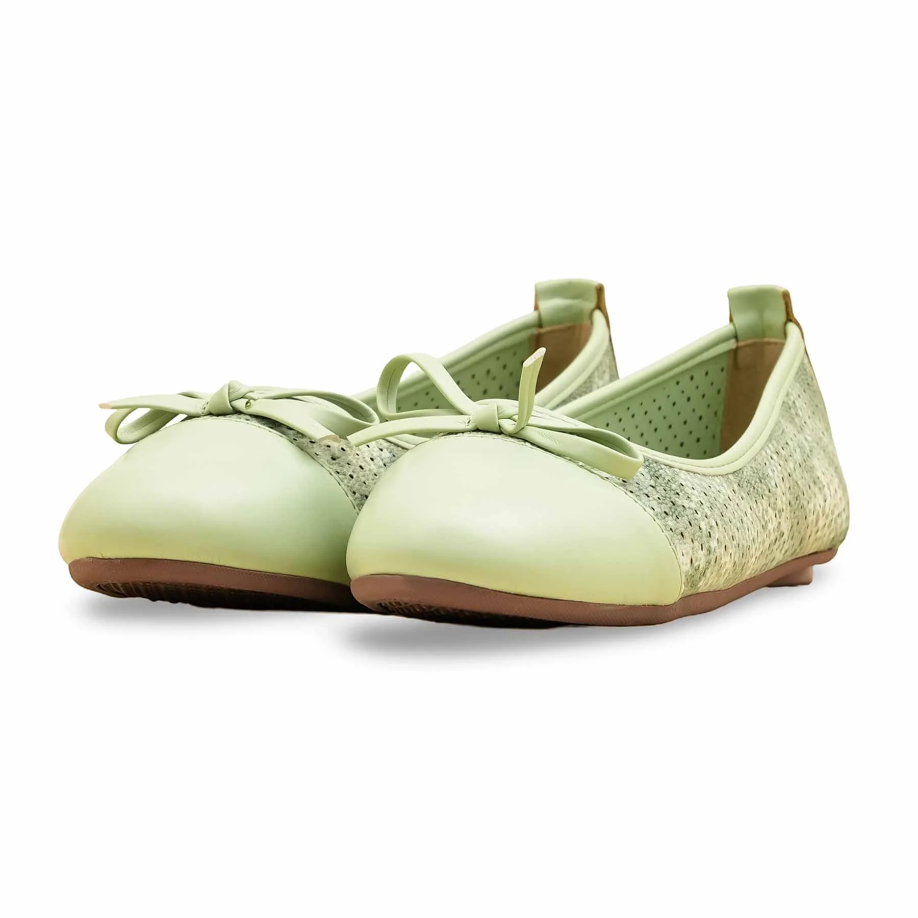 Green Pumps For Ladies WN1352 - Image 4